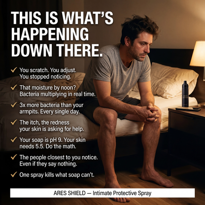 ARES Shield - Intimschutzspray für Männer