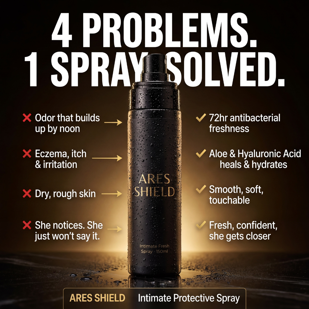 ARES Shield - Intimschutzspray für Männer
