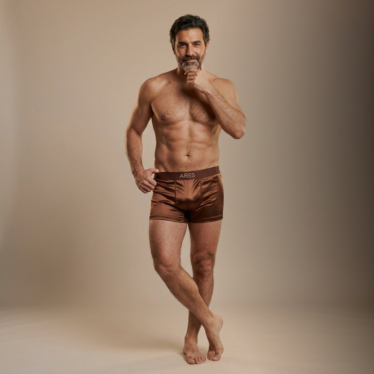 ARES Seiden-Boxershorts | Ganztägiger Komfort