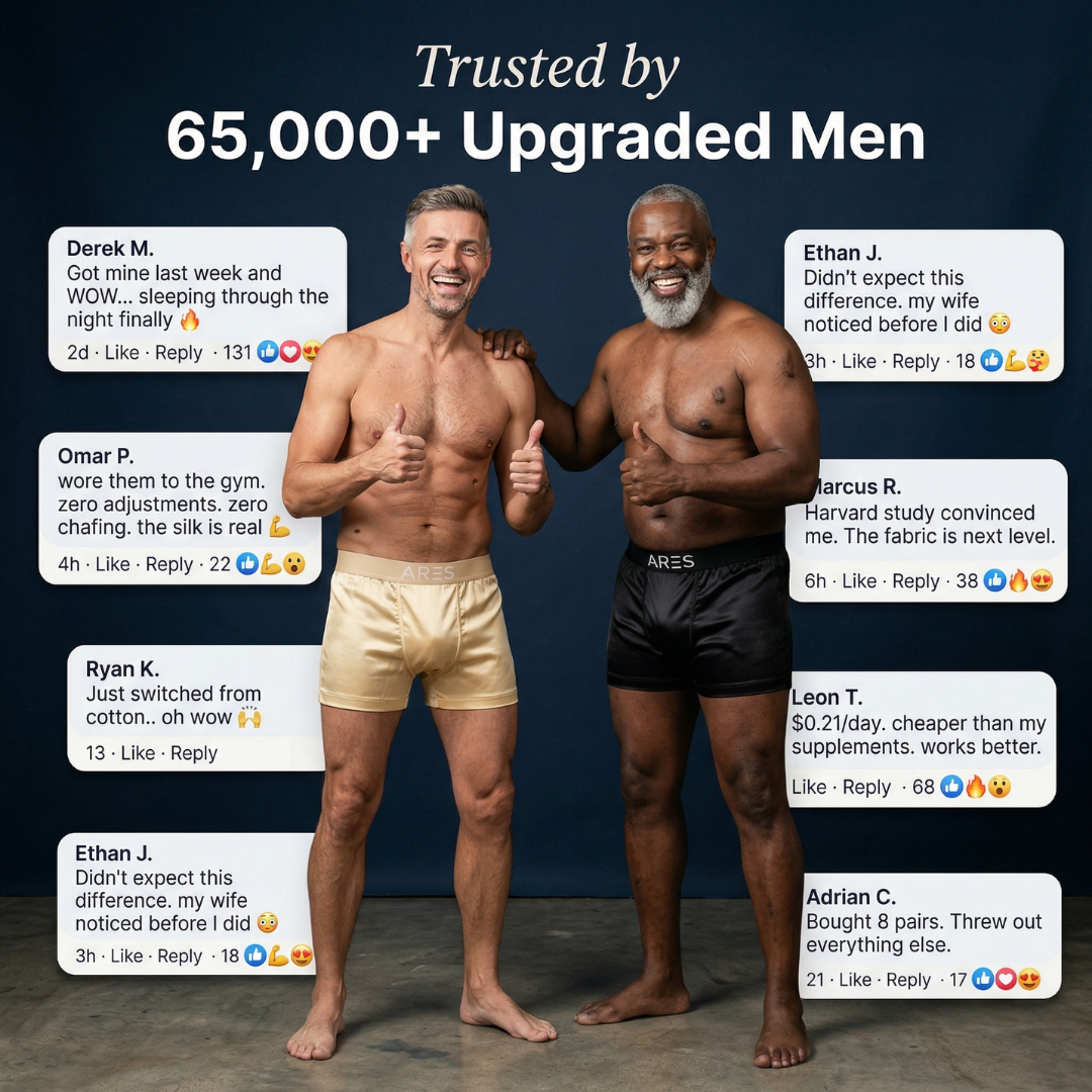Premium-Seidenboxershorts | Upgrade für den ganzen Tag