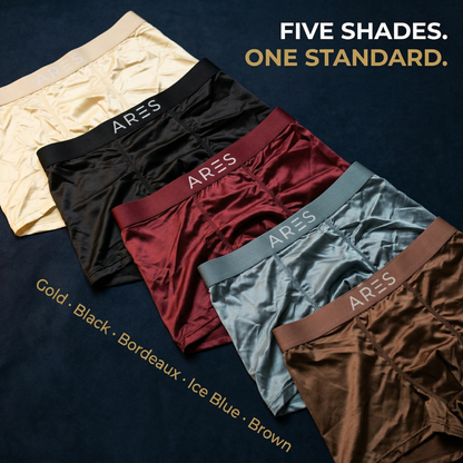 Premium-Seidenboxershorts | Upgrade für den ganzen Tag
