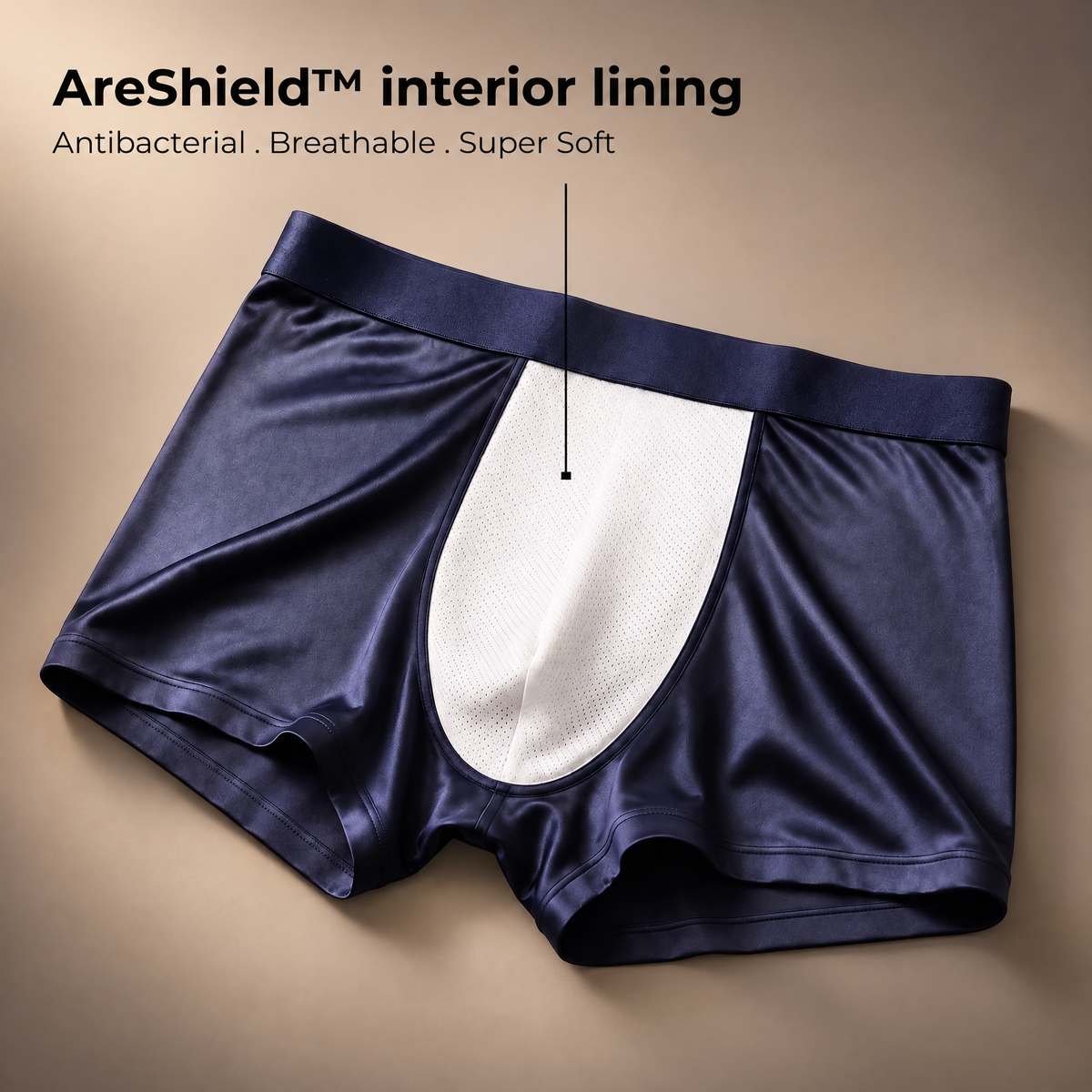 Ares Seidenboxershorts | Ganztägiger Komfort (Neue Farben)