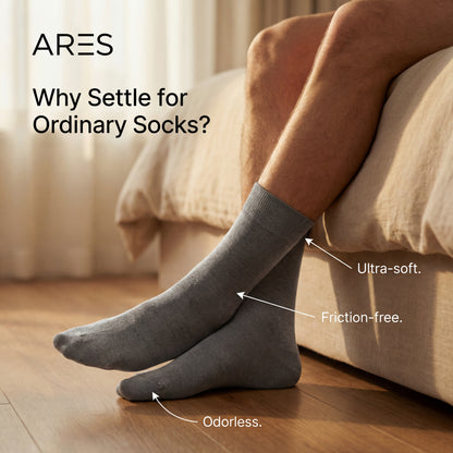 Hochwertige Seidensocken | Ganztägiger Tragekomfort (NEU)