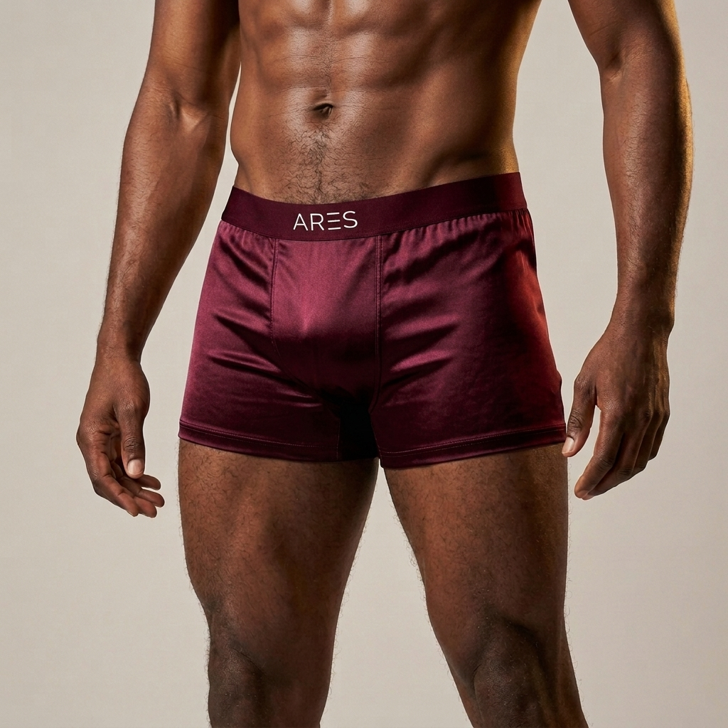 Ares Seidenboxershorts | Ganztägiger Komfort (Neue Farben)