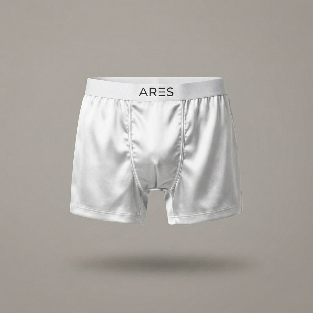 Ares Seidenboxershorts | Ganztägiger Komfort (Neue Farben)