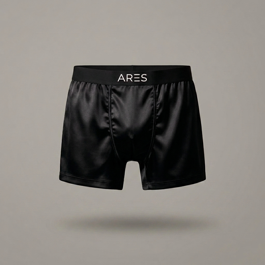 ARES Seiden-Boxershorts | Ganztägiger Komfort