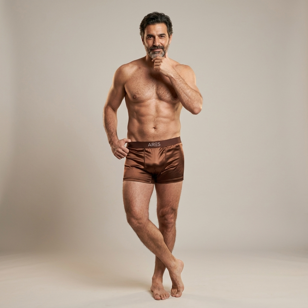 ARES Seiden-Boxershorts | Ganztägiger Komfort