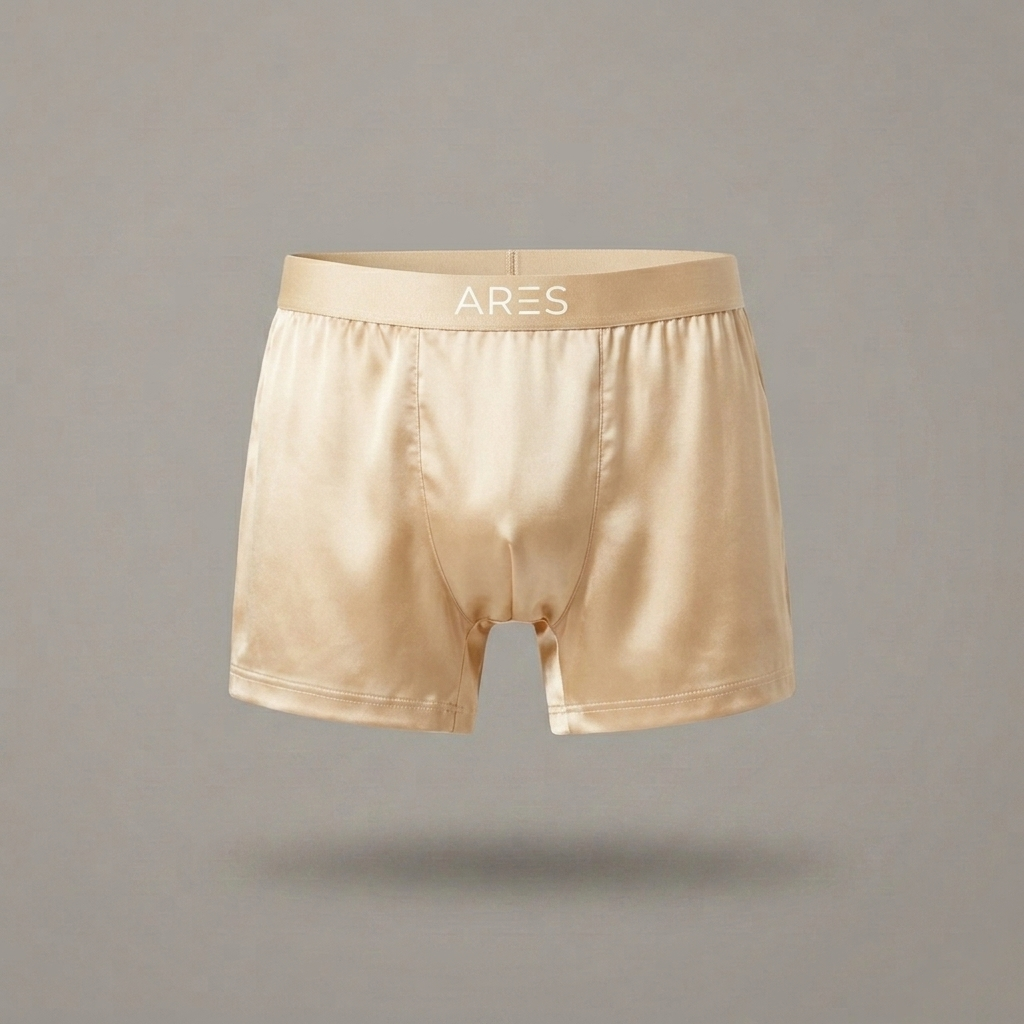 ARES Seiden-Boxershorts | Ganztägiger Komfort